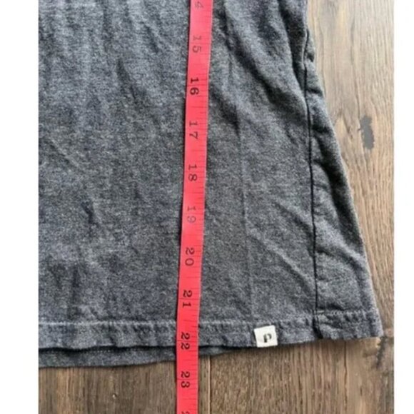 Pact Organic Cotton V-Neck T-Shirt Size XS Gray Softspun Lounge Casual Active - Picture 6 of 6